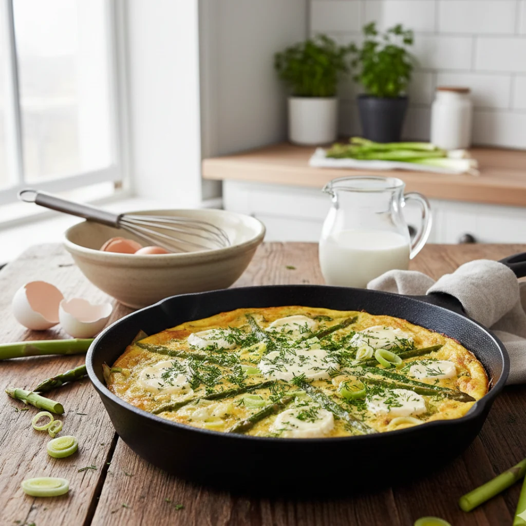 Spring Vegetable Frittata