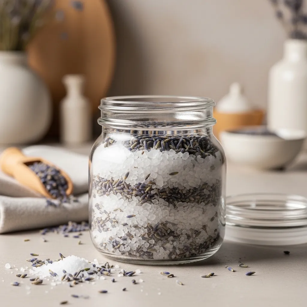 Custom Lavender Bath Salts