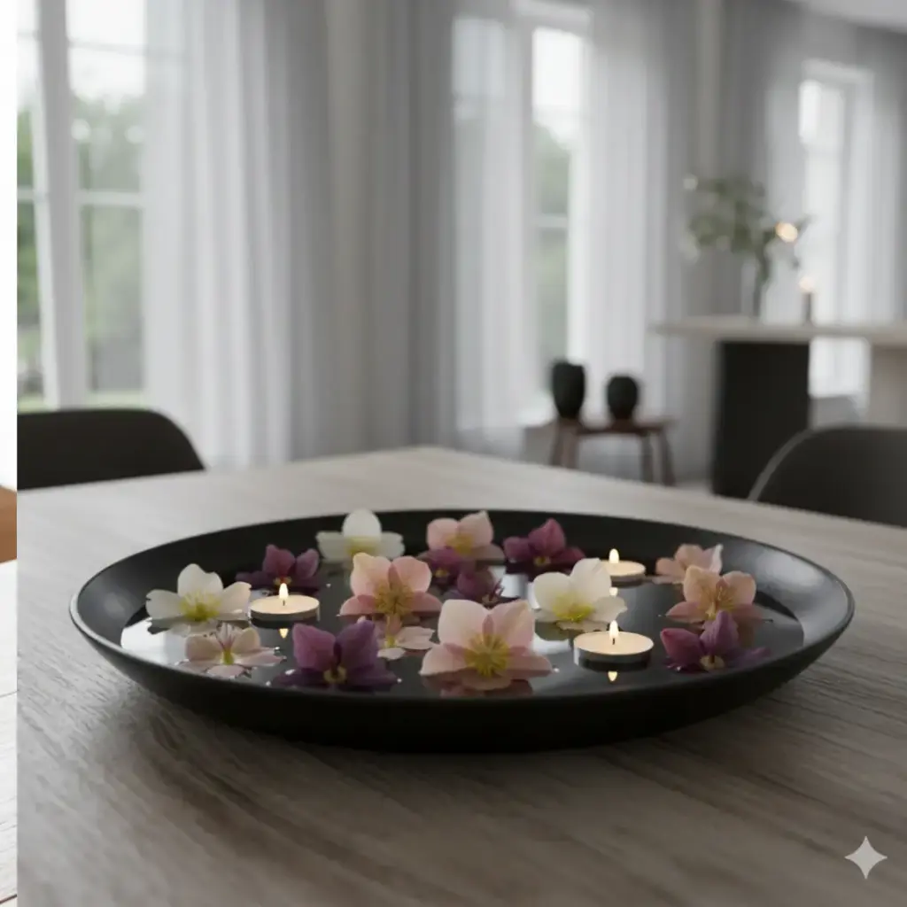 7. Floating Hellebore Bowls