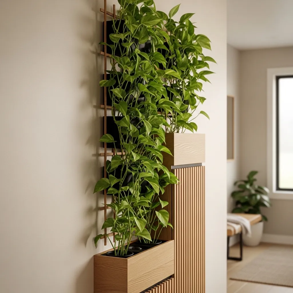 A Vertical Garden for Fresh Air