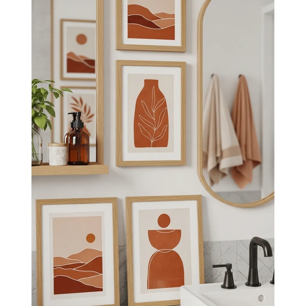 Abstract Earth-Tone Wall Art