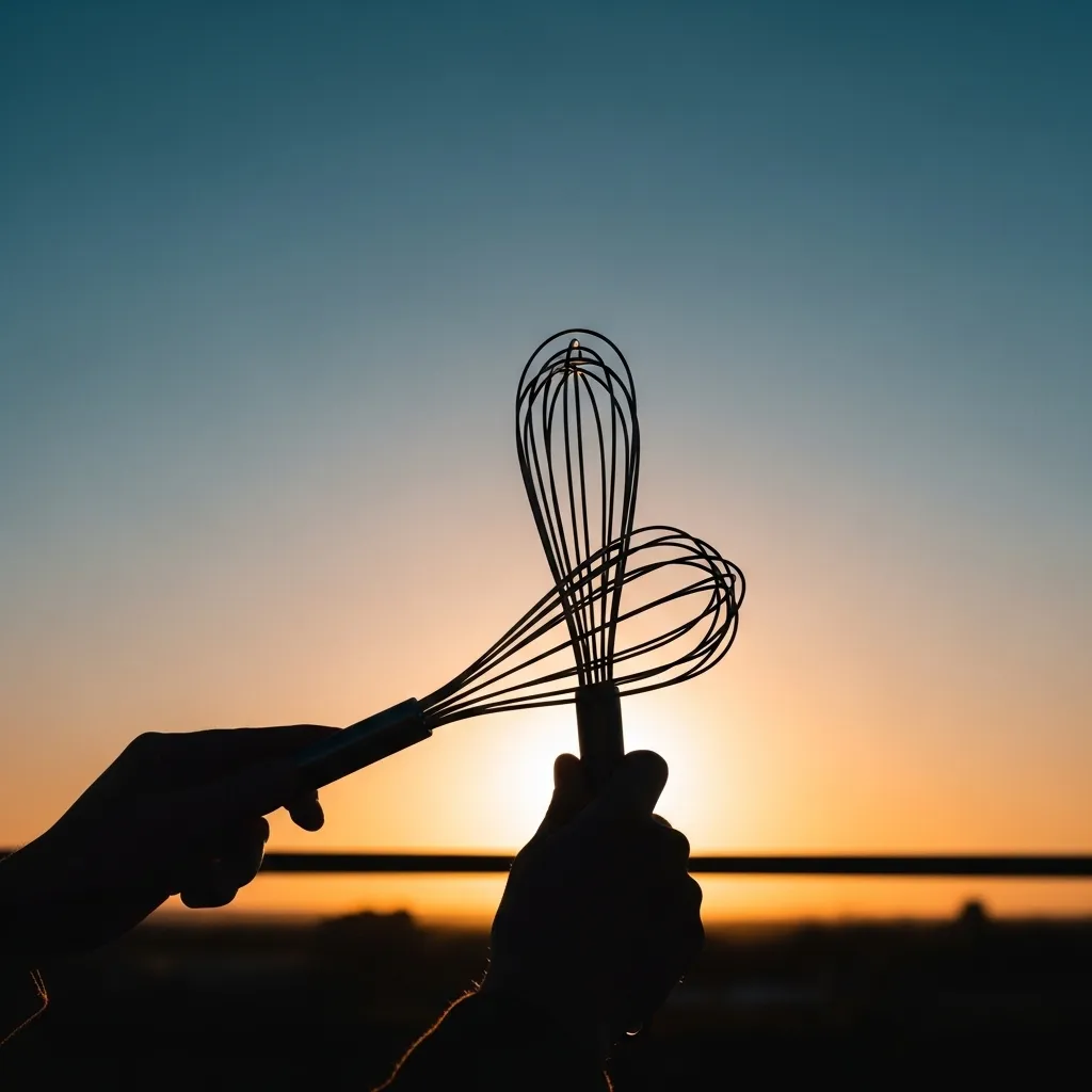 Artistic Silhouette at Sunset