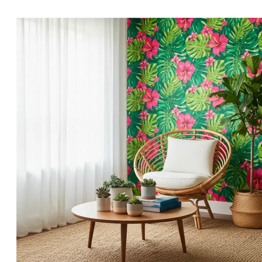 Bold Tropical Jungalow