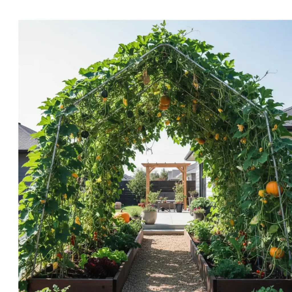 . Cattle Panel Archway