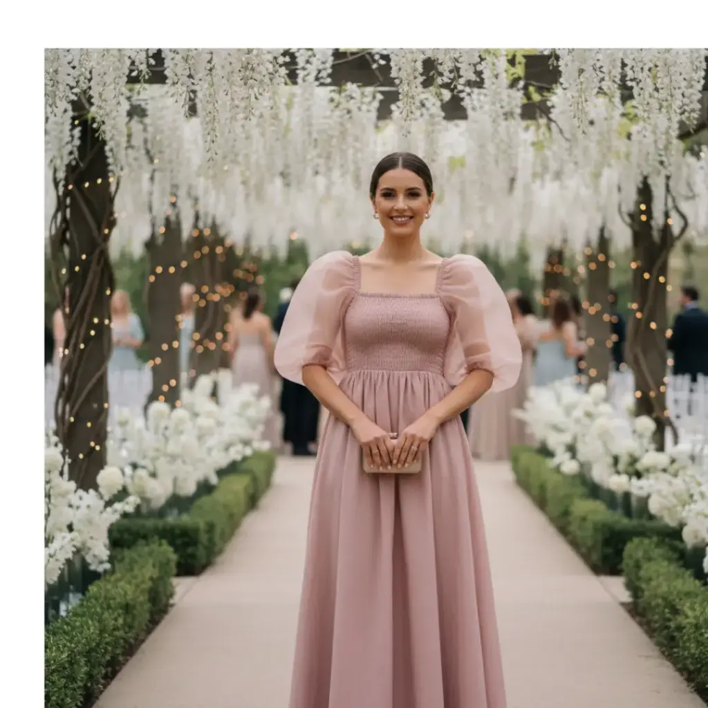 Dreamy Puff Sleeve Details