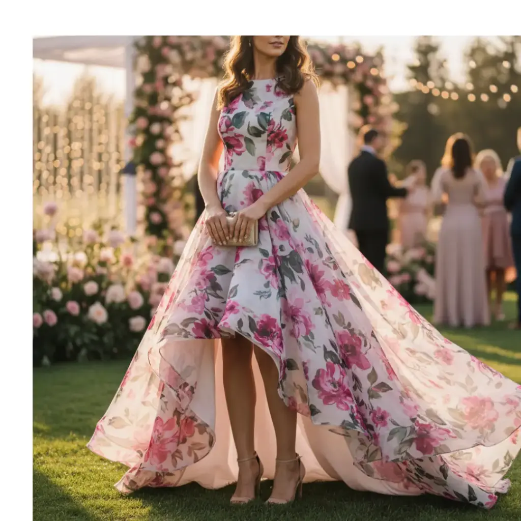 Elegant High-Low Hemlines