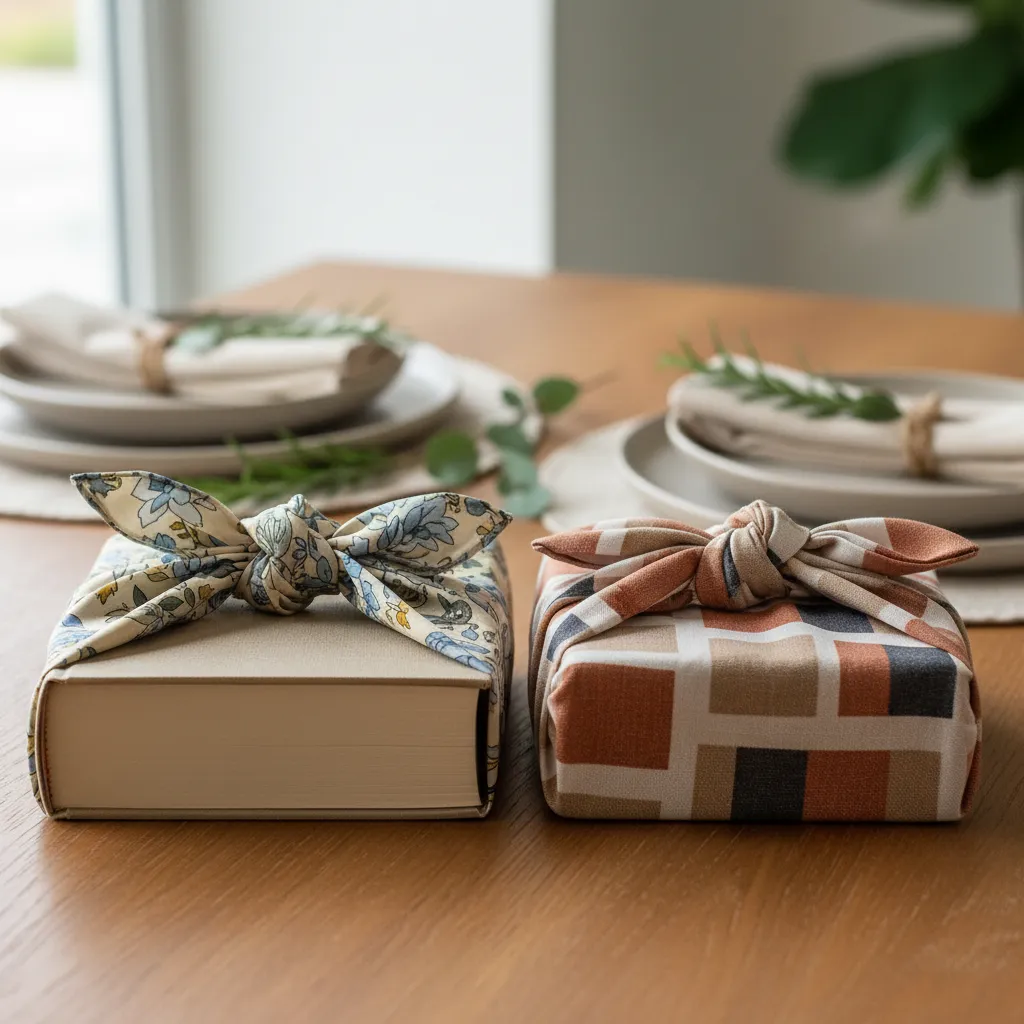 . Fabric Wrapping with the Furoshiki Method