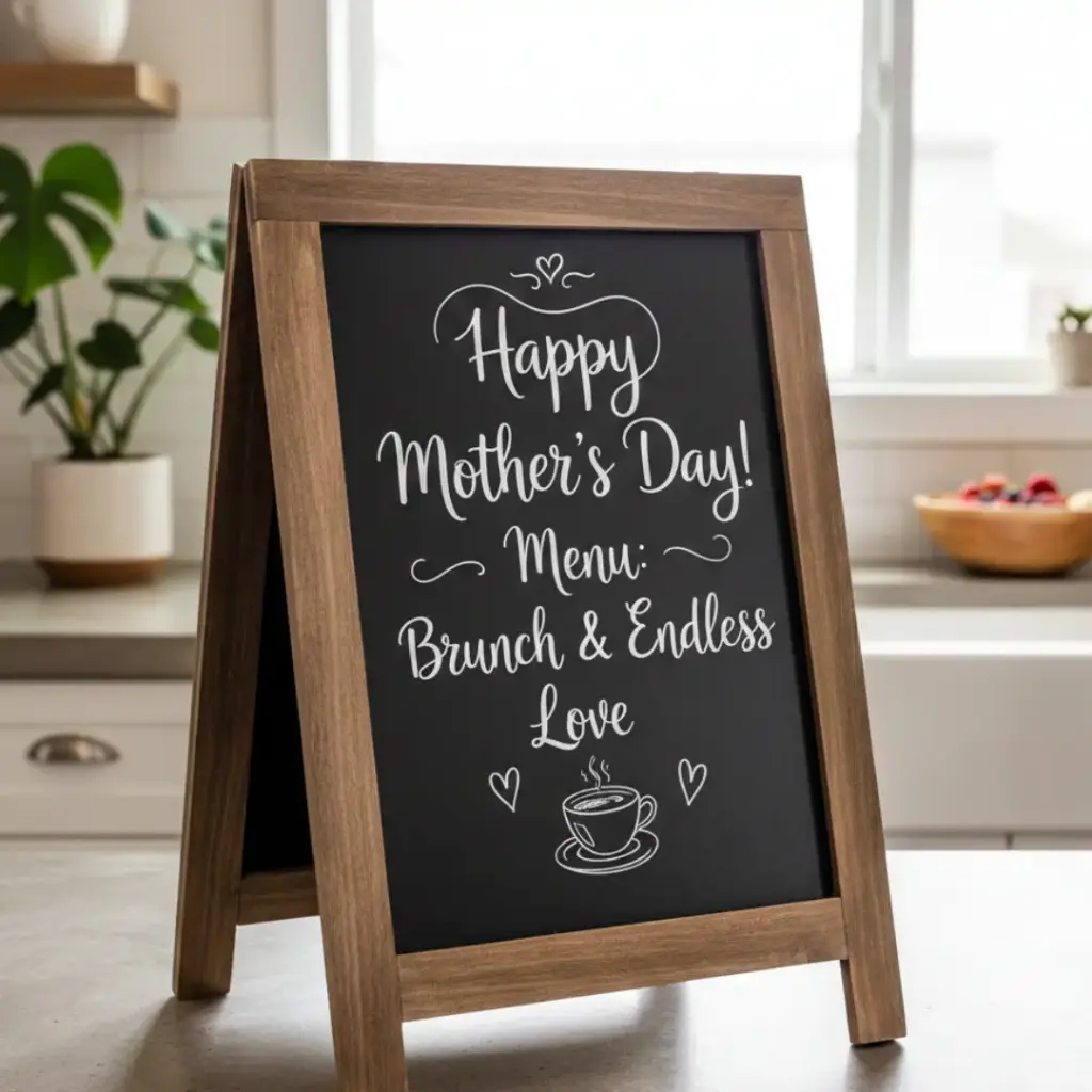 Hand-Lettered Chalkboard Signs