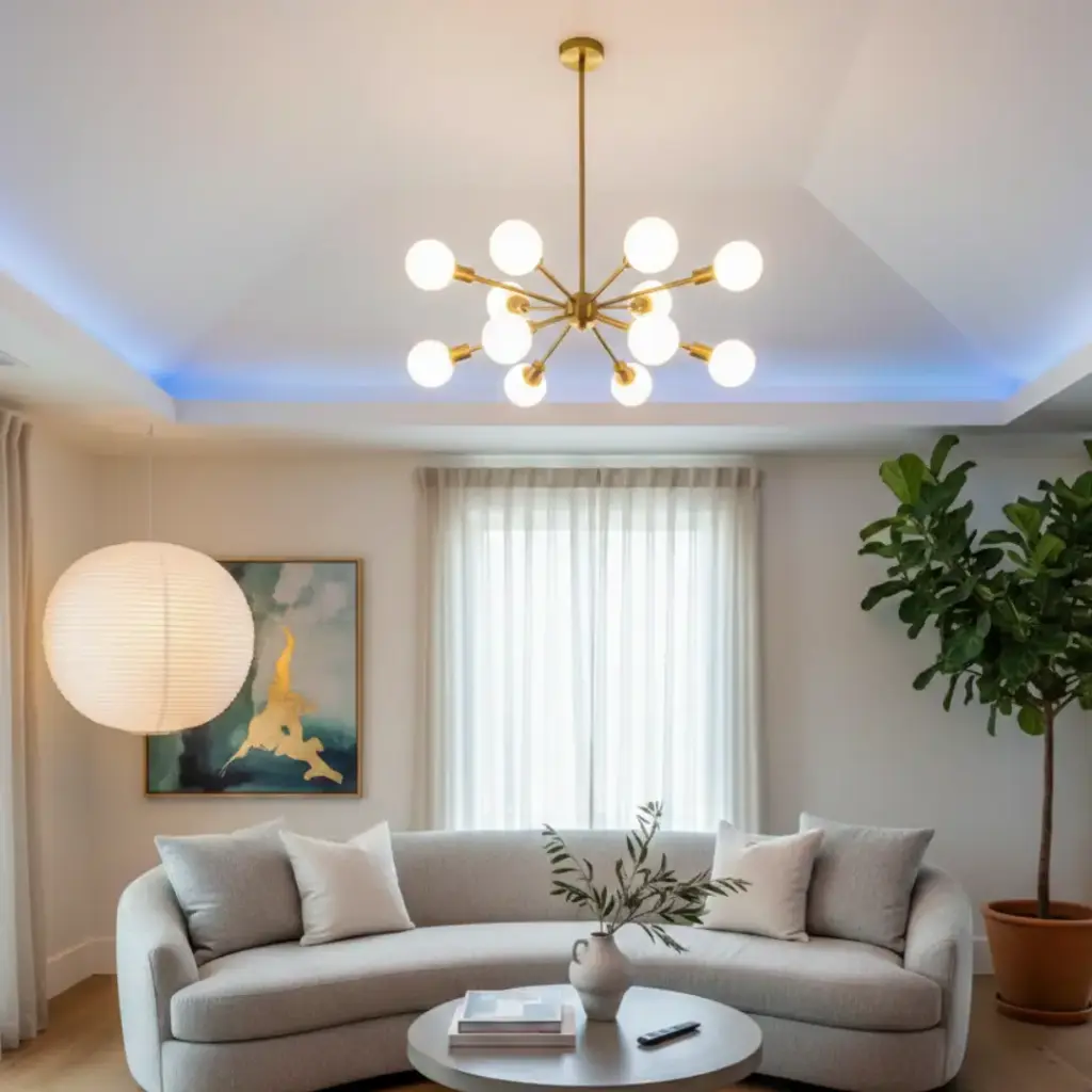 Hang a Statement Lighting Fixture