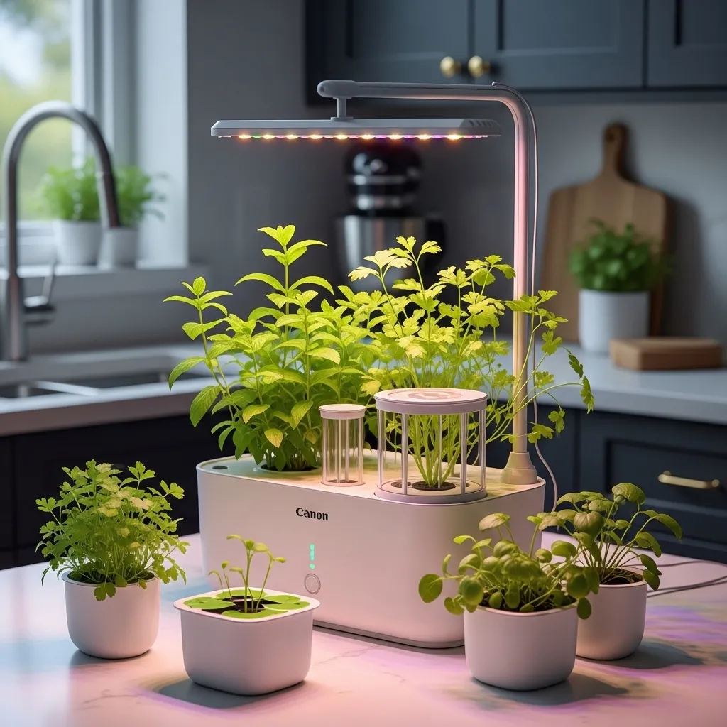 Indoor Herbal Garden Starter Kits