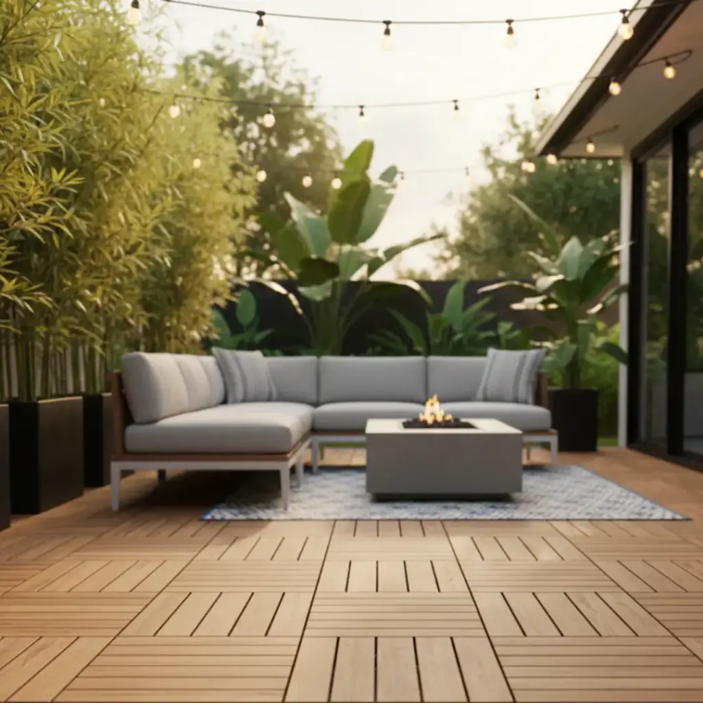 Install a Floating Wood Deck