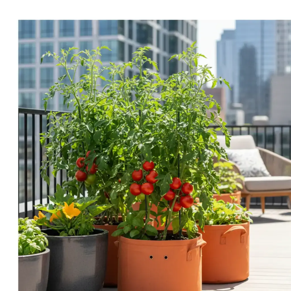 Large Container Garden