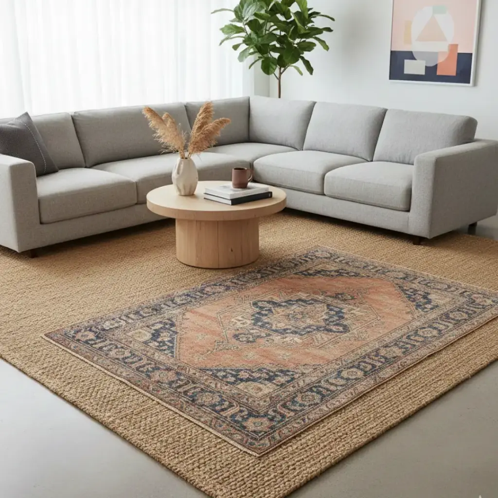 Layer Vintage Area Rugs