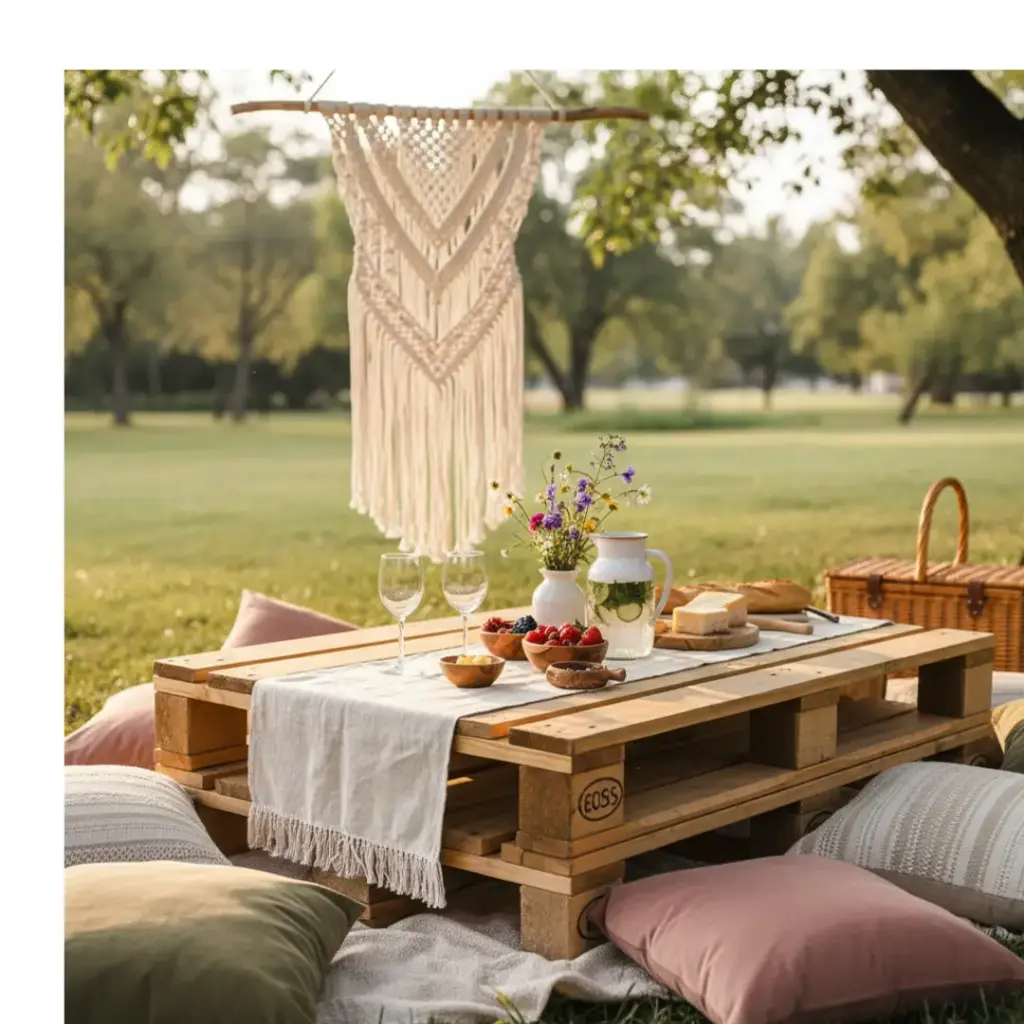 Low-Profile Pallet Tables