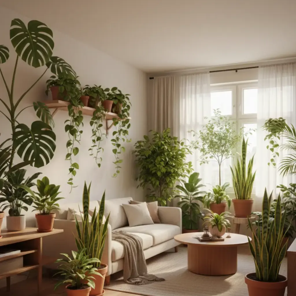 . Massive Indoor Plant Collections