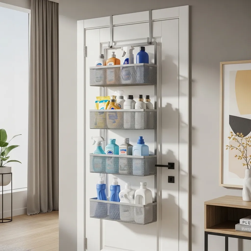 Over-the-Door Tiered Baskets