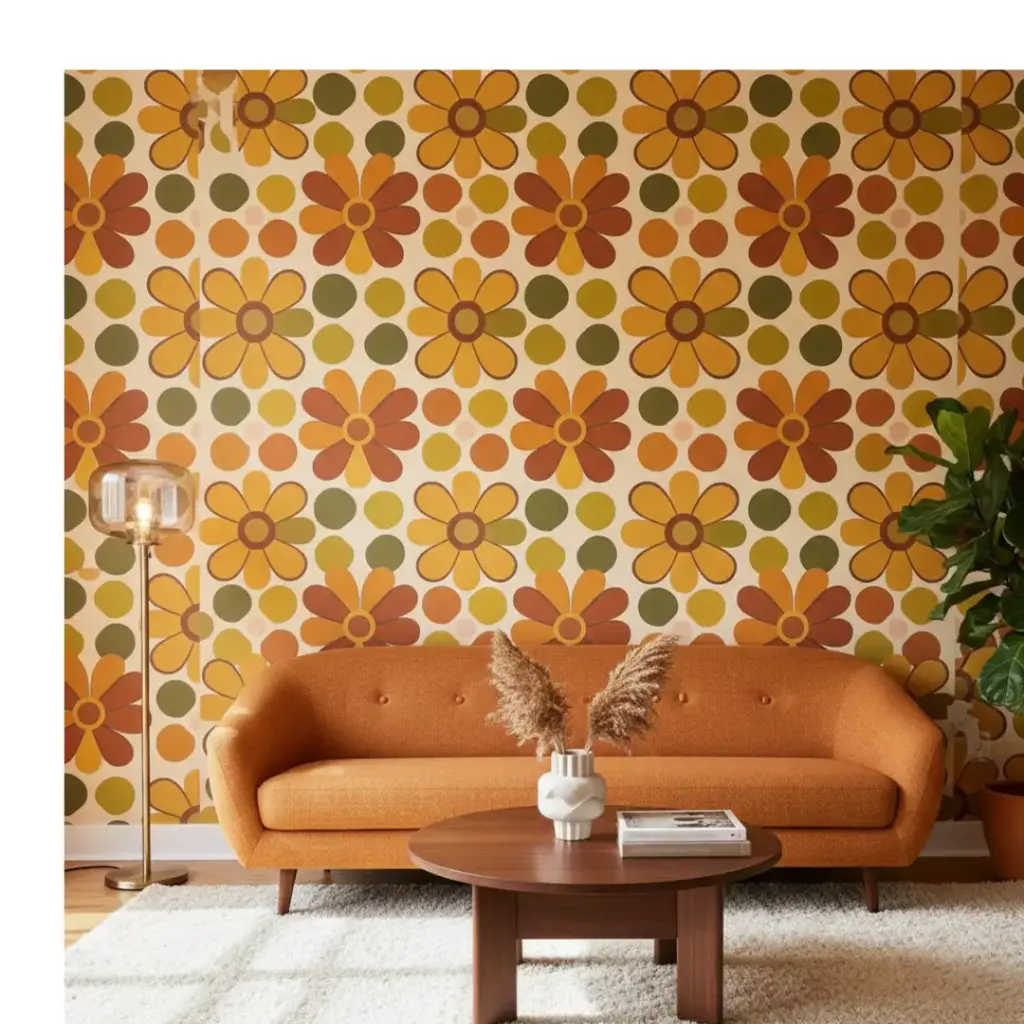 Retro 70s Flower Power