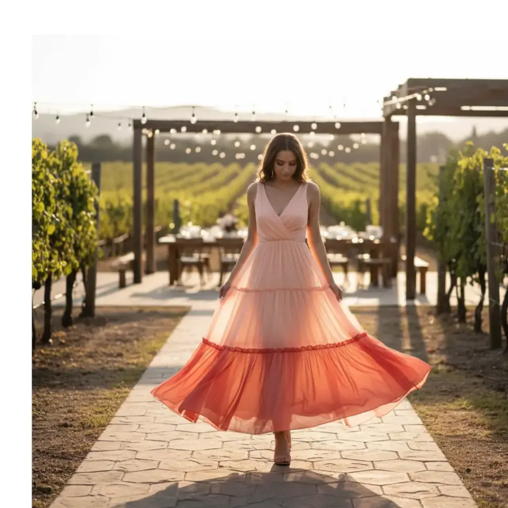 Romantic Tiered Maxi Dresses