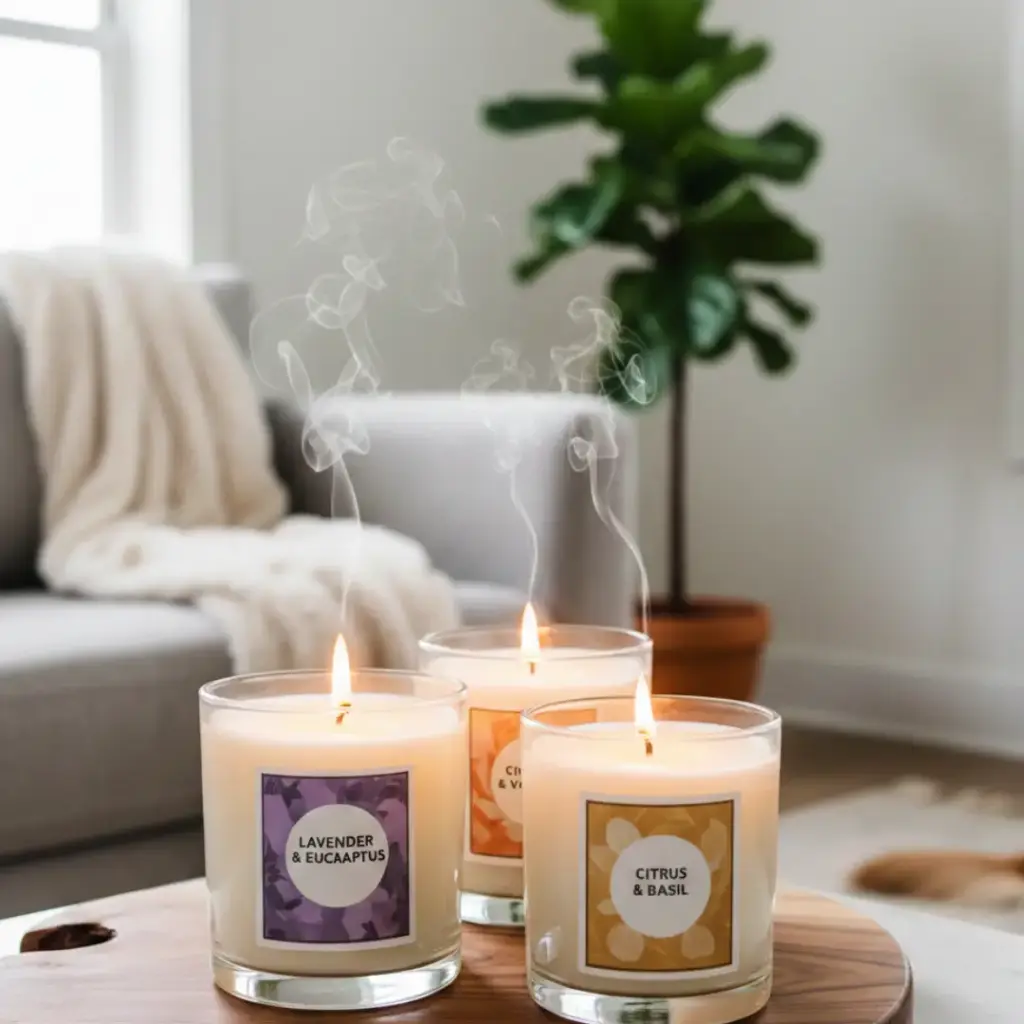 Scented Soy Candle Displays
