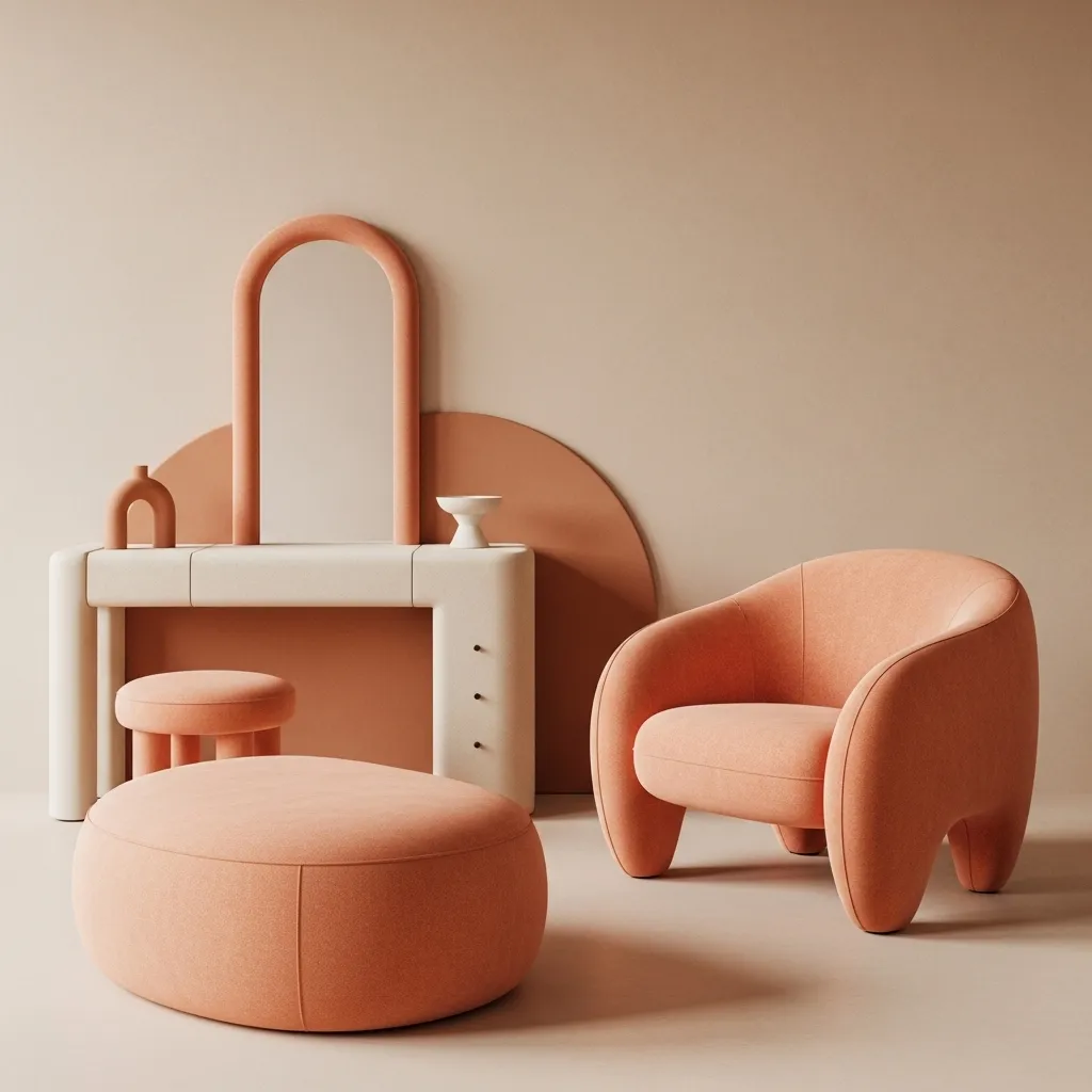 Sculptural Furniture Silhouettes