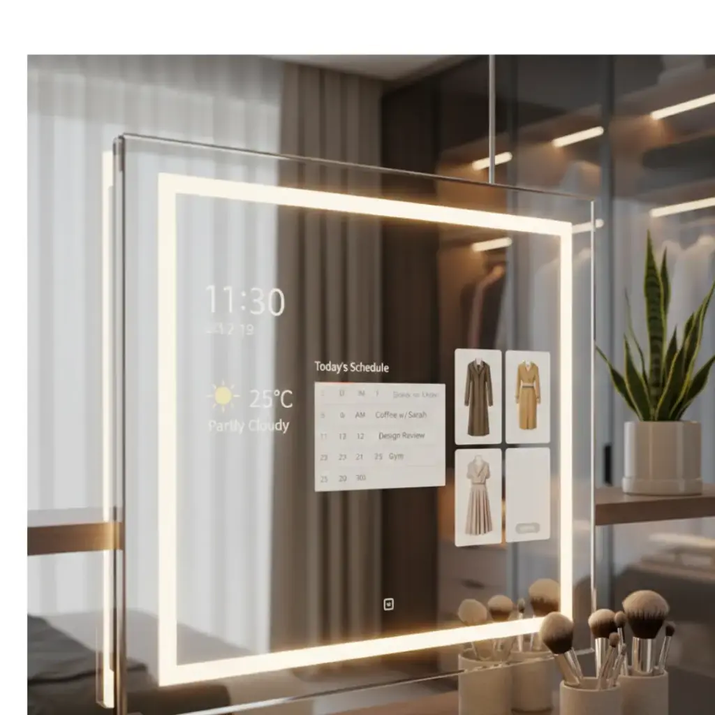Smart Mirrors for the Modern Closet