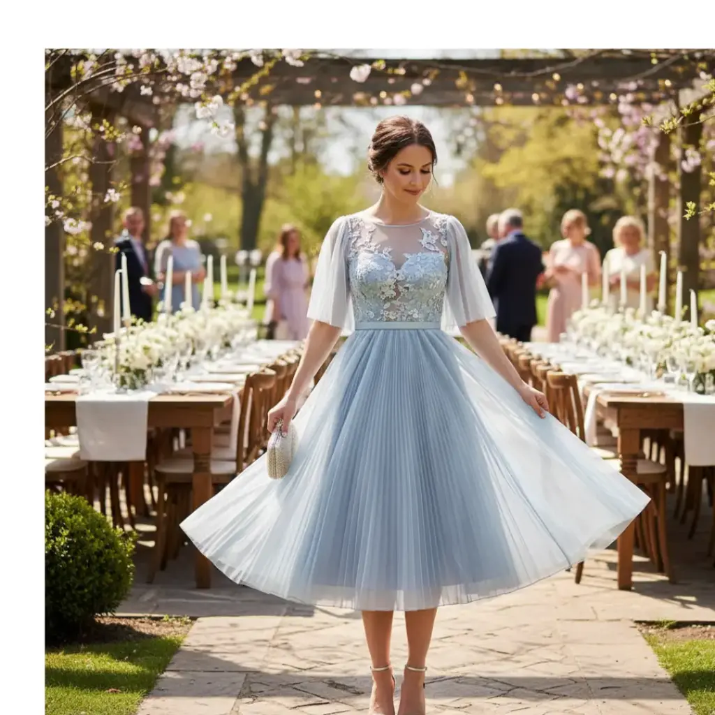 The Iconic Tea-Length A-Line