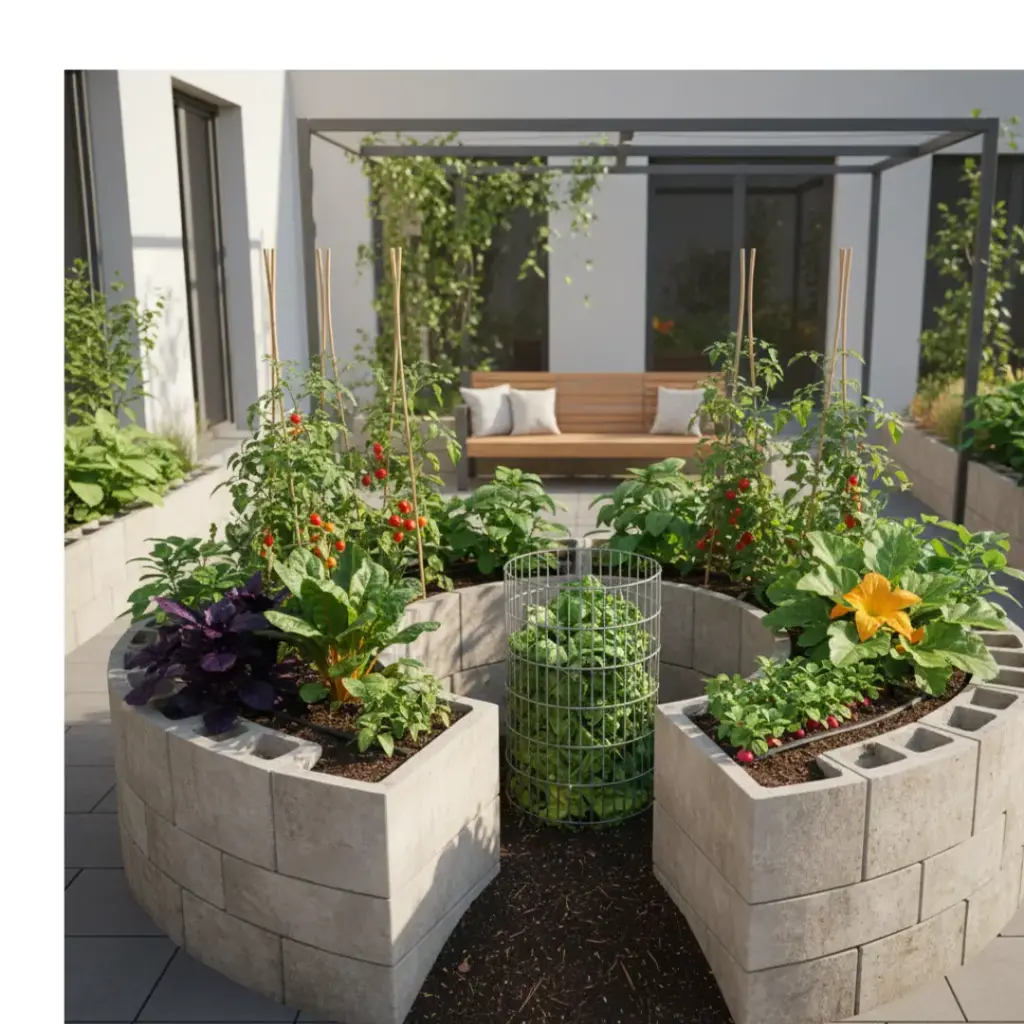 Edible Landscaping Borders