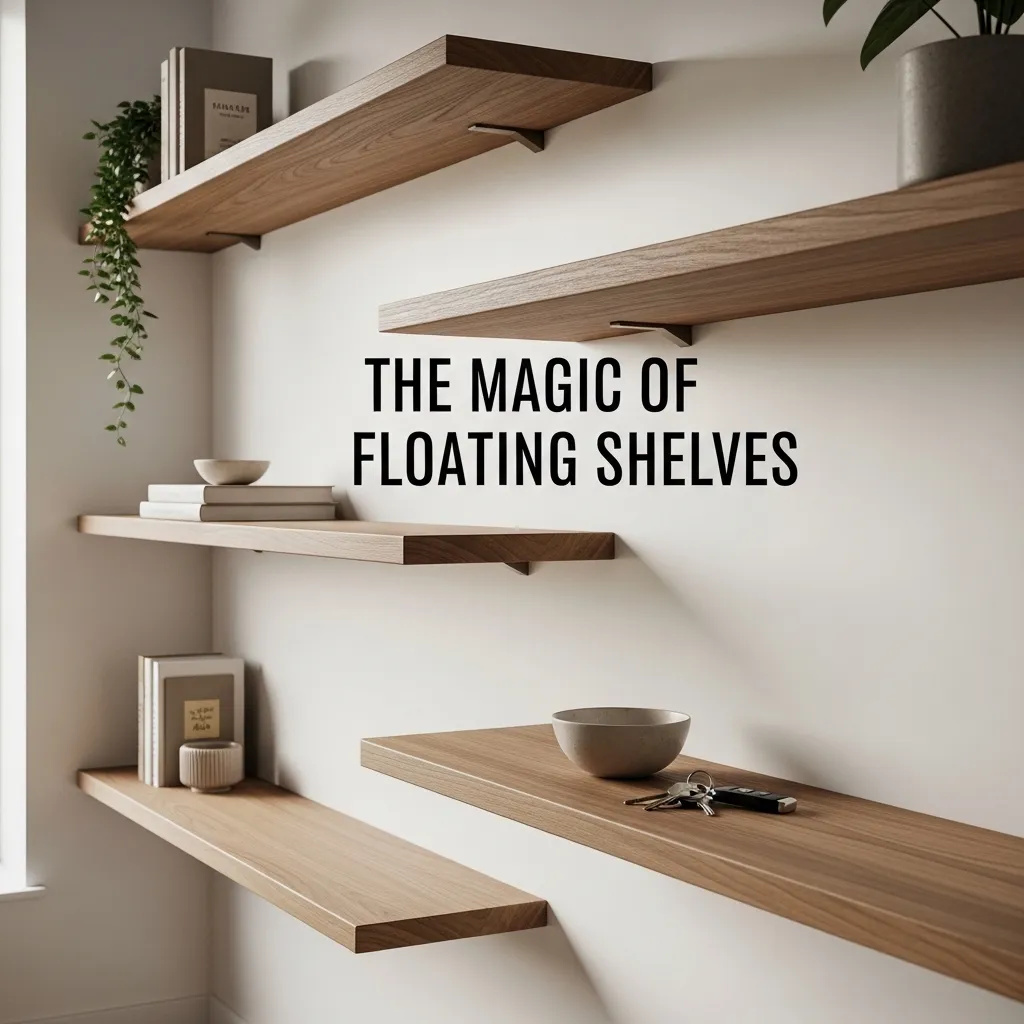 The Magic of Floating Shelves