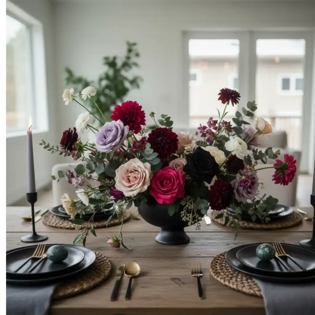 The Moody Floral Arrangement