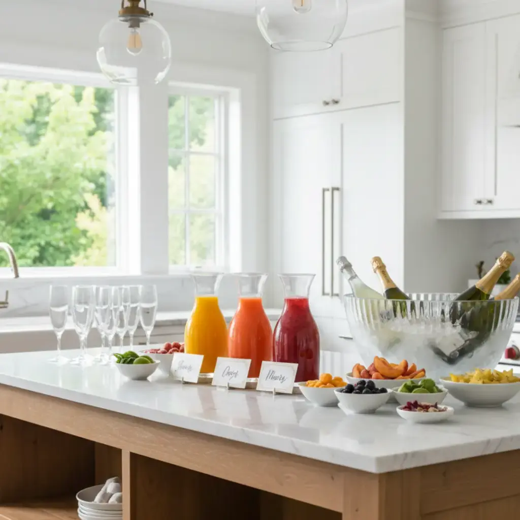 The "Never-Ending" Mimosa Bar