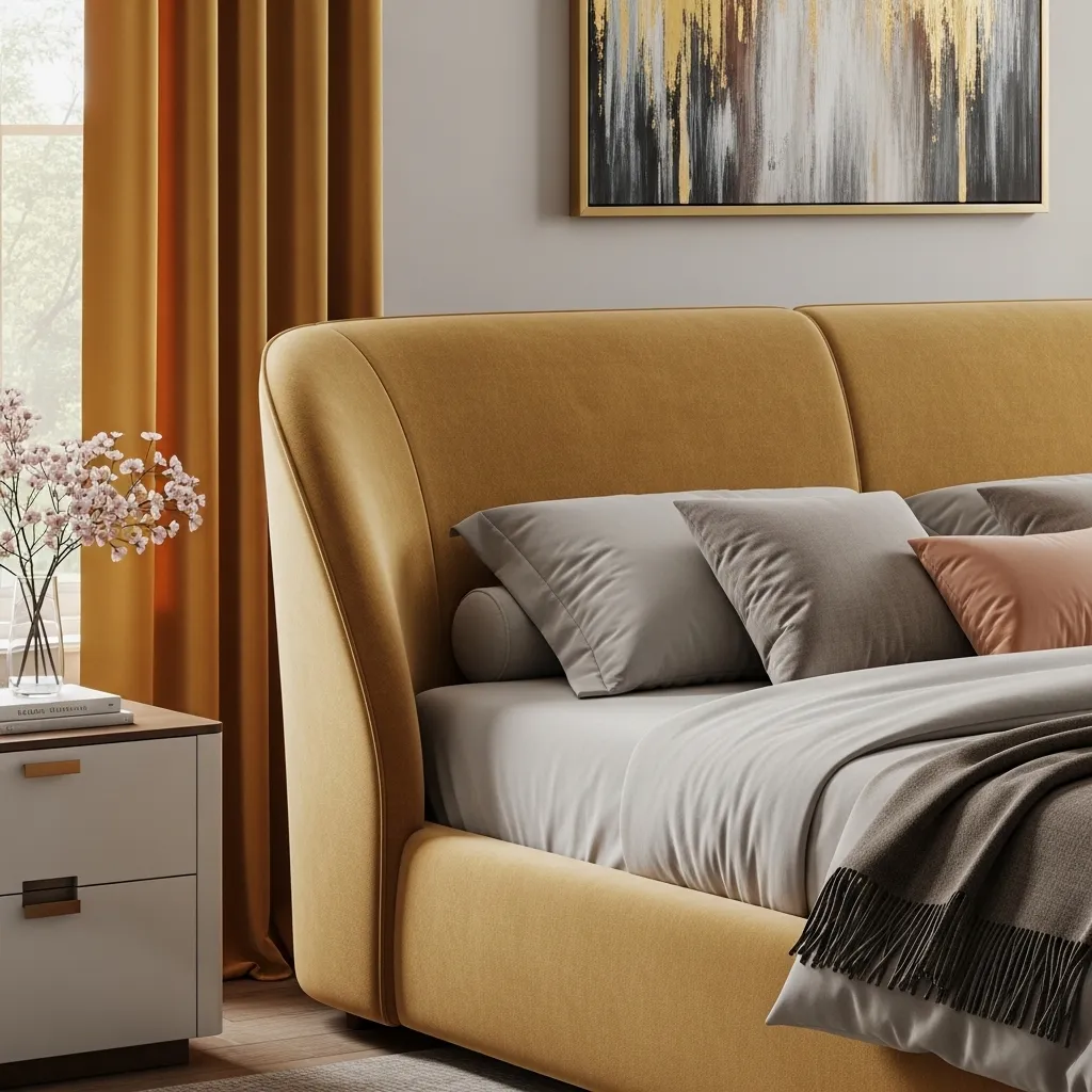 The Return of the Upholstered Headboard