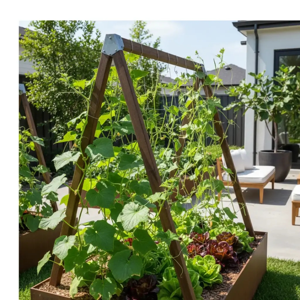 . The Vertical A-Frame Trellis