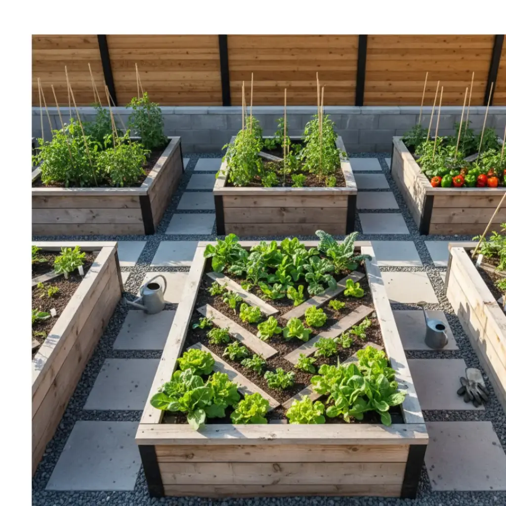 The "Zig-Zag" Offset Row