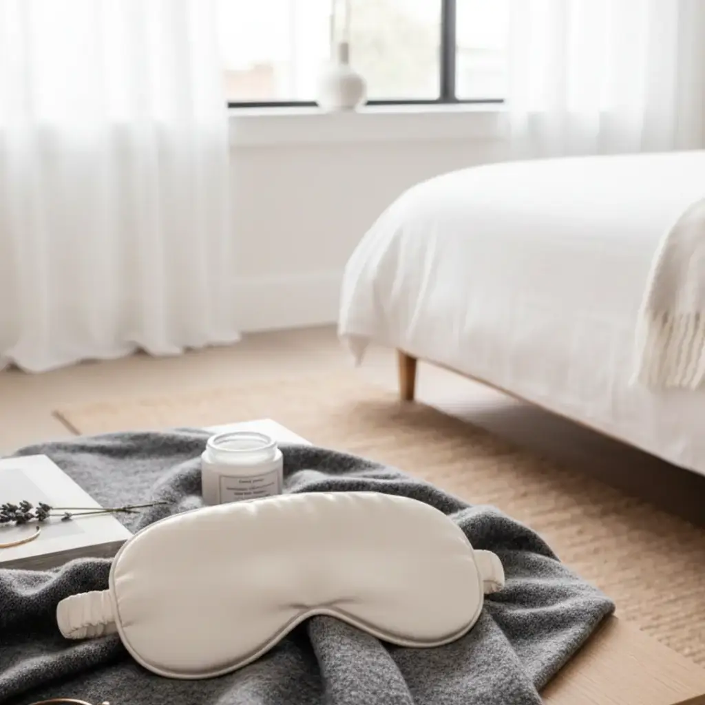 Ultimate Comfort: Weighted Silk Eye Masks