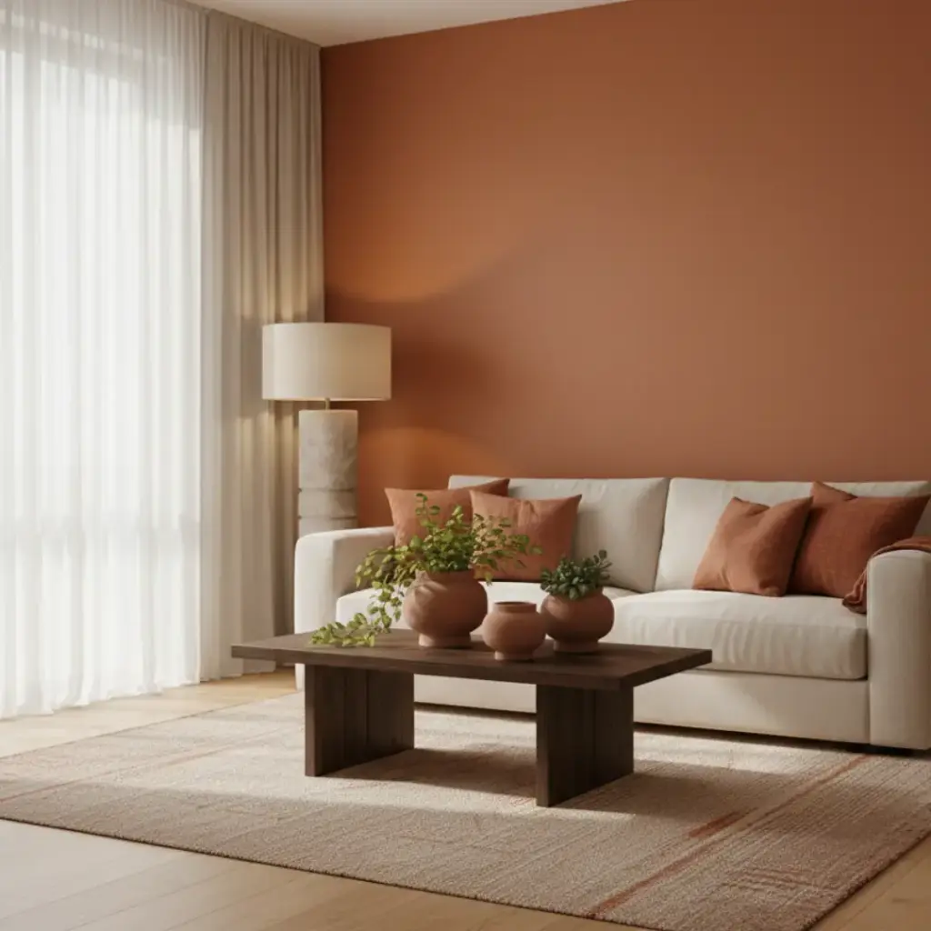 Warm Terracotta Accents