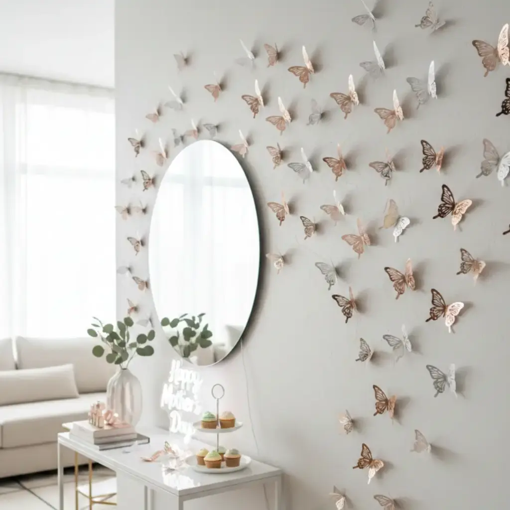 Whimsical Butterfly Wall Decals