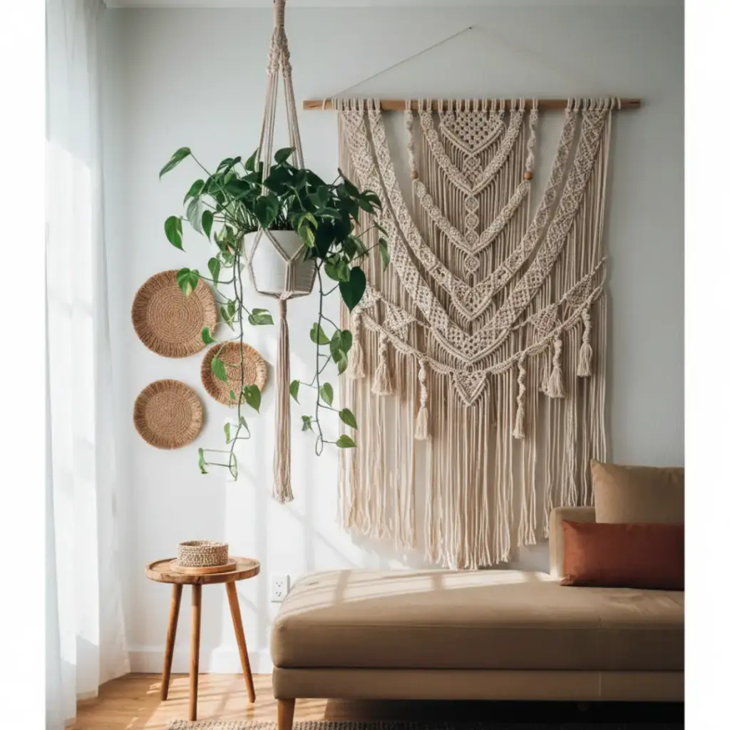 Woven Macrame Art