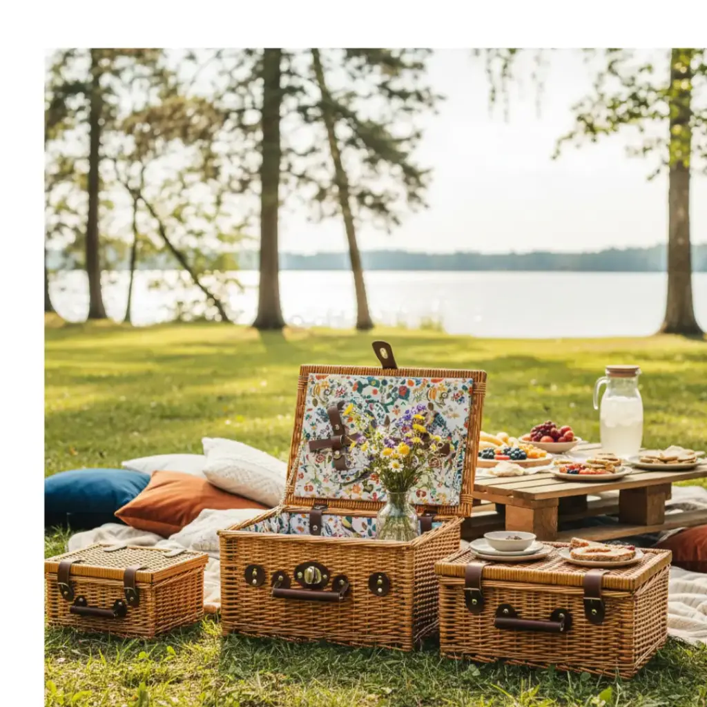 Woven Picnic Baskets
