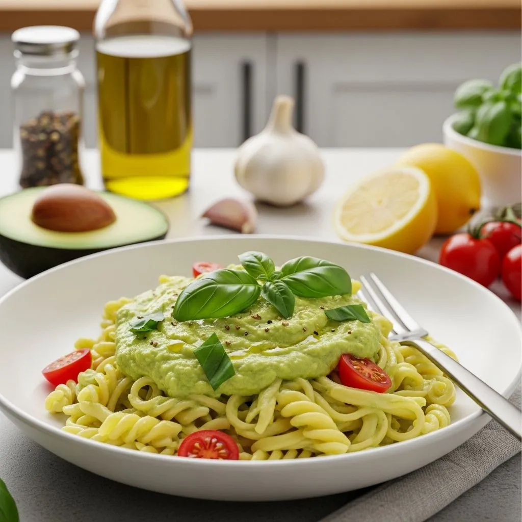 15-Minute Avocado Pasta Sauce