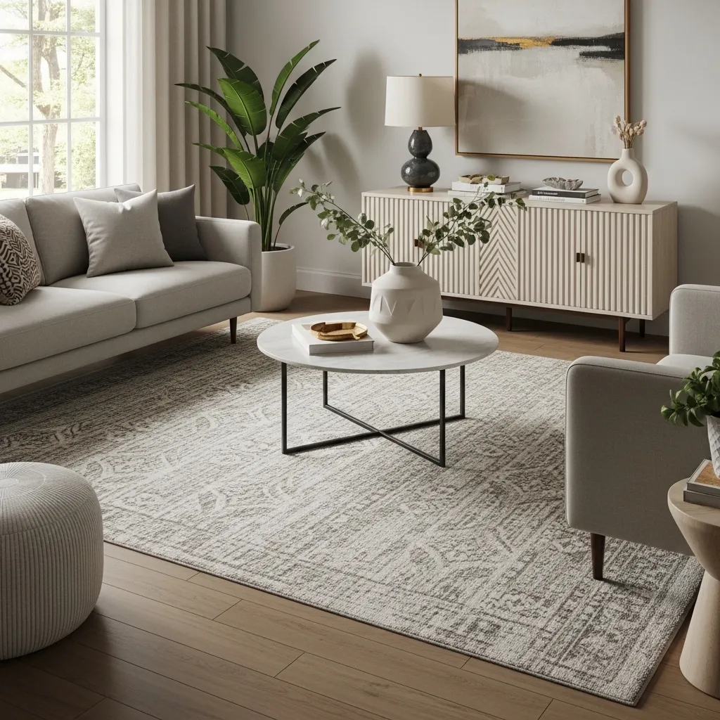 4. Rugs: The Ultimate Space Definer