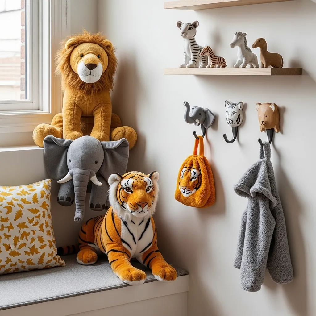 Add Playful Circus Animal Decor