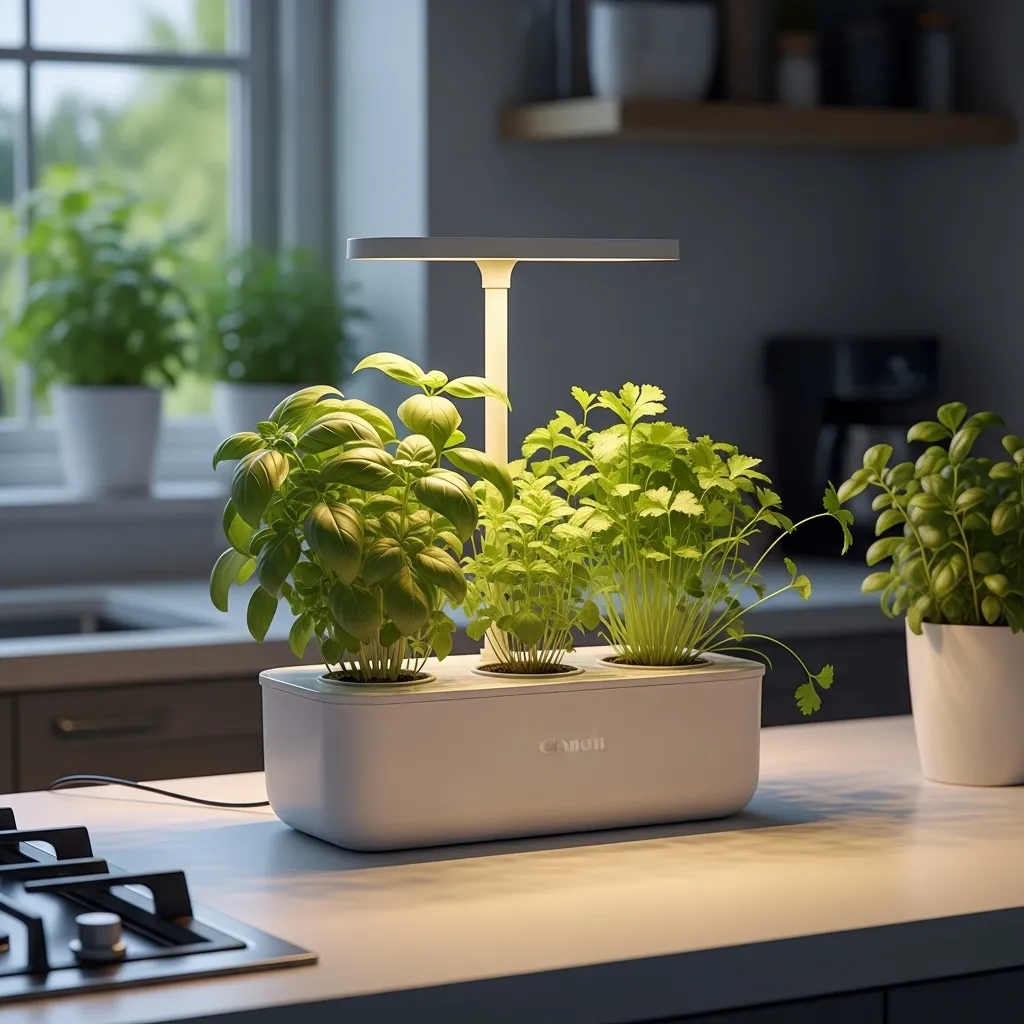 An Indoor Garden for the Green (or Brown) Thumb