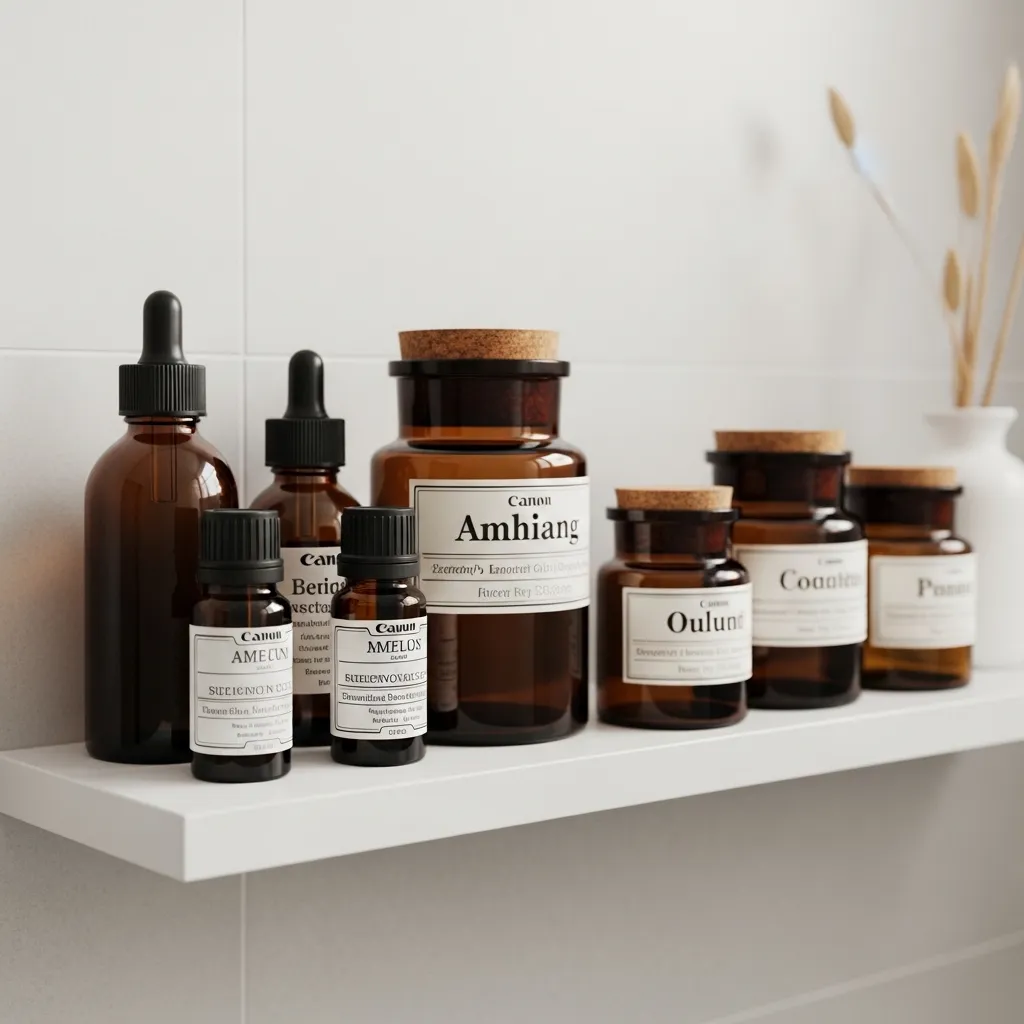 Apothecary Jars for Organization