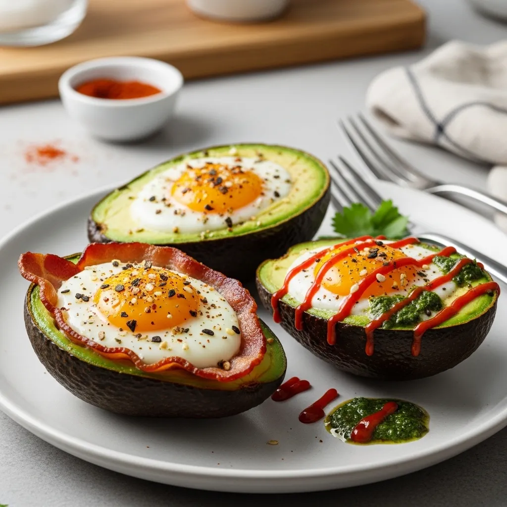 Avocado and Egg "Boats"