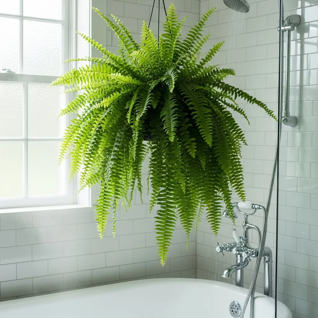 Boston Ferns for the Victorian Look