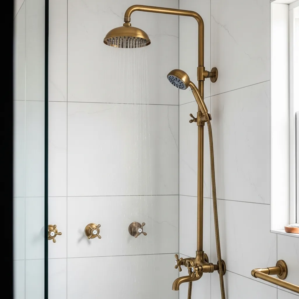 Brass and Gold Accents