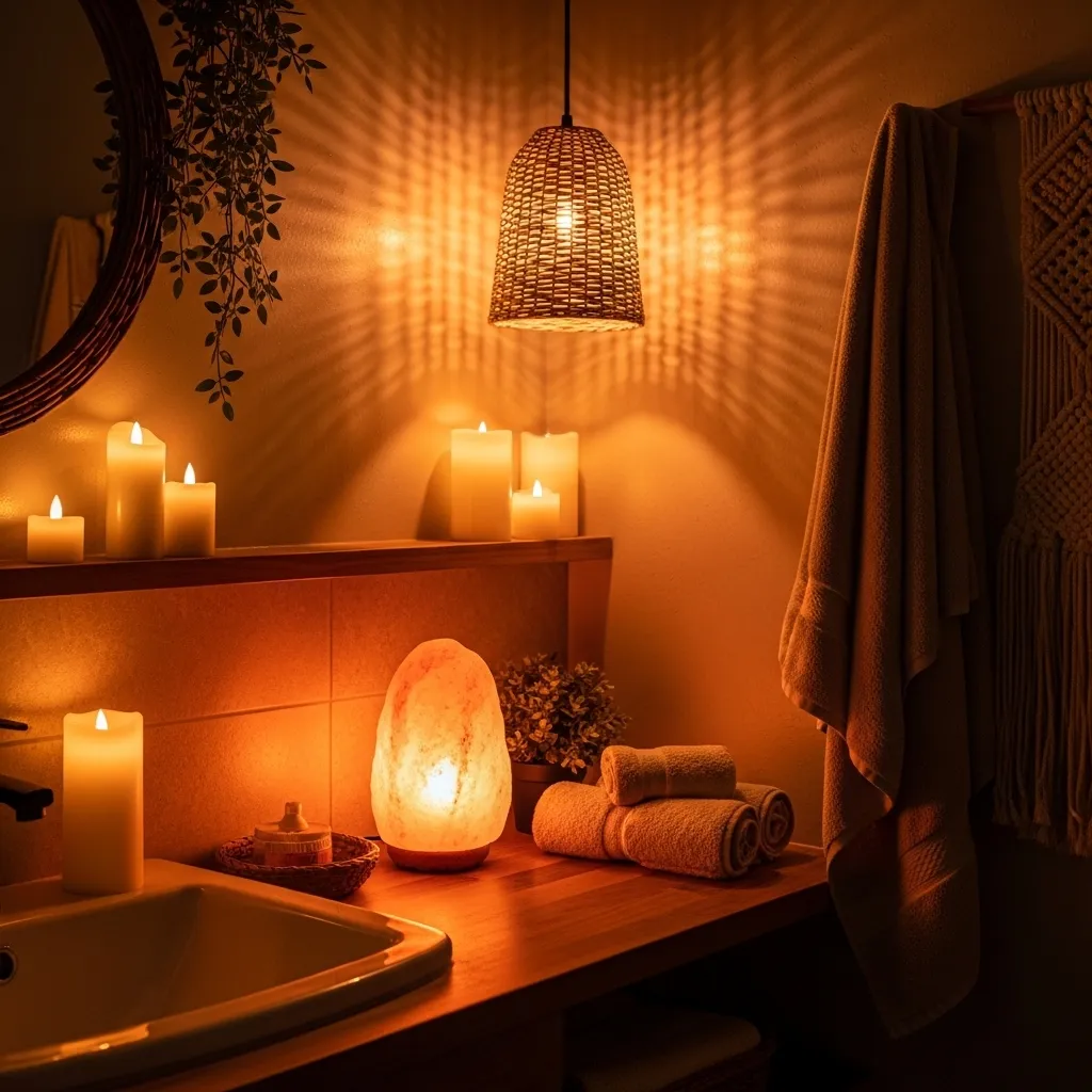 Bring in Warm, Ambient Lighting