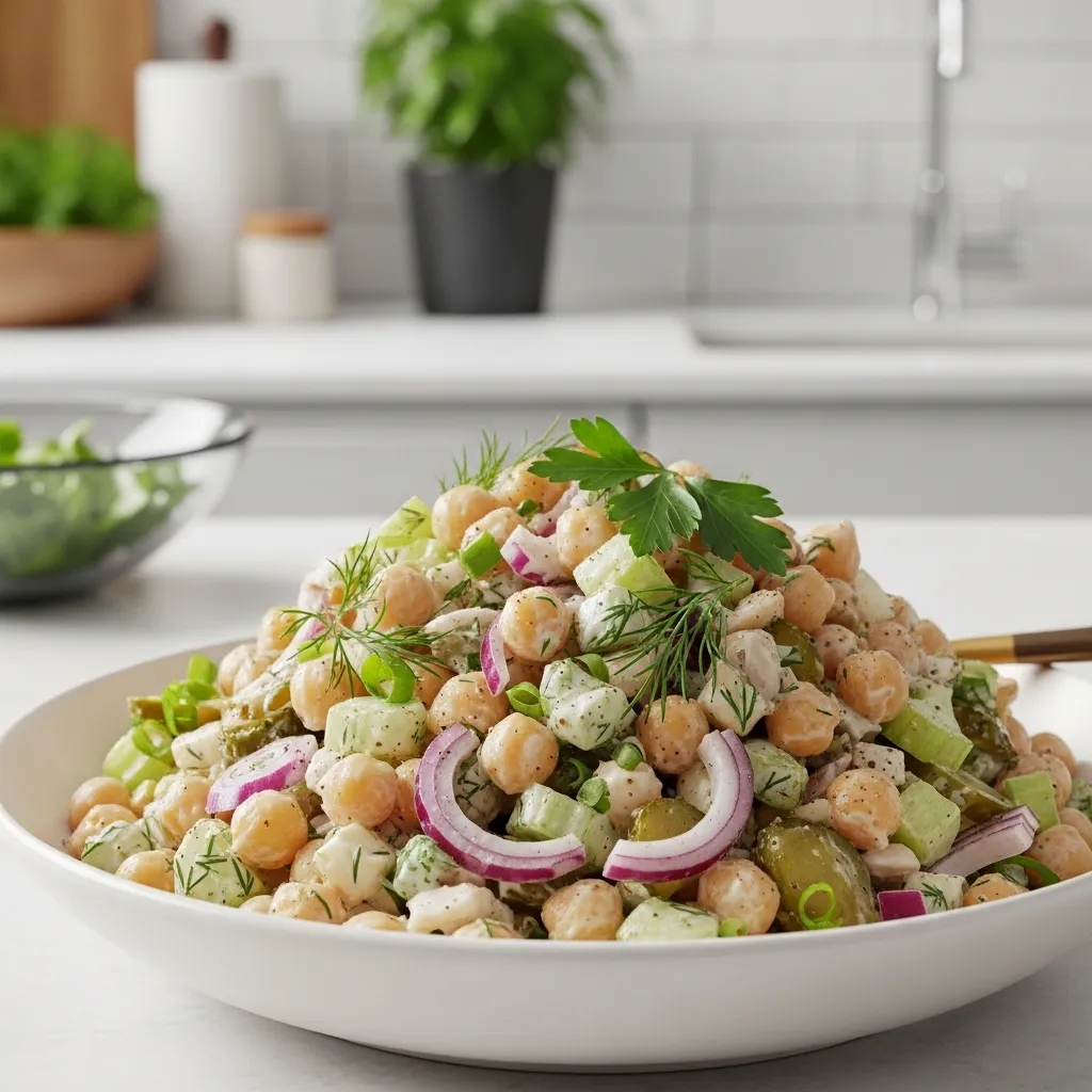 Chickpea Salad (The Plant-Based Contender)