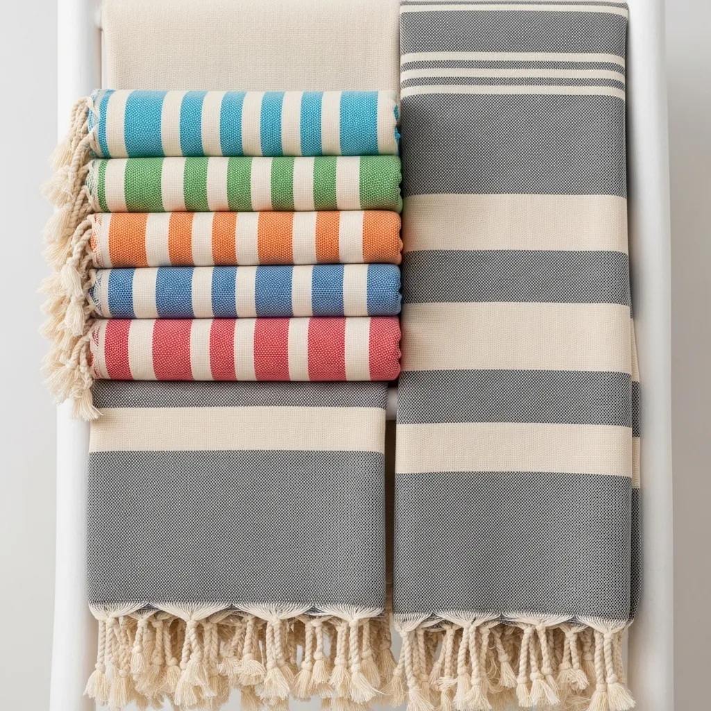 Classic Turkish Peshtemals as Decor