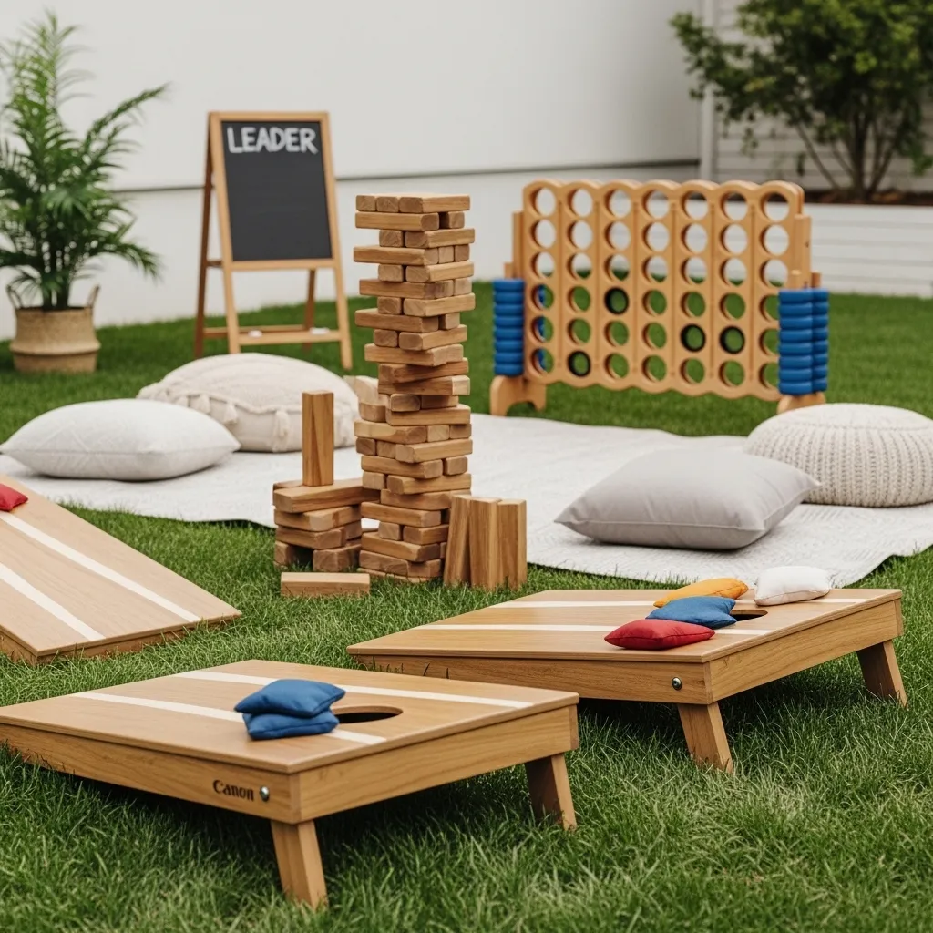 Command the Fun with Giant Lawn Games